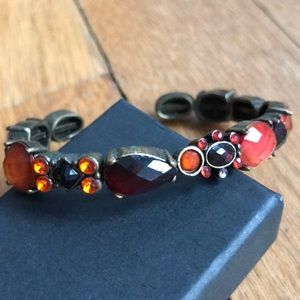 Jeweled bangle bracelet